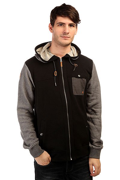 фото Толстовка классическая Billabong Hudson Zip Hood Black