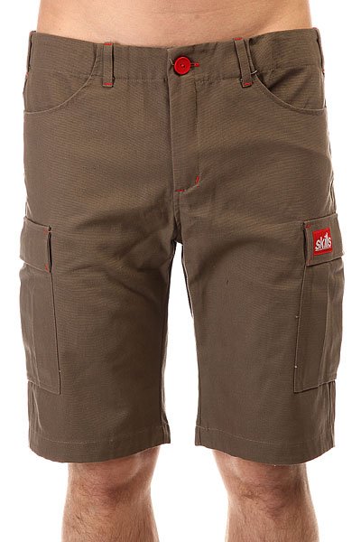 фото Шорты классические Skills Cargo Shorts Espresso