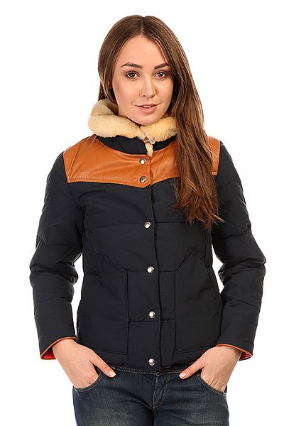 фото Пуховик женский Penfield Rockwool Jacket Classic Navy