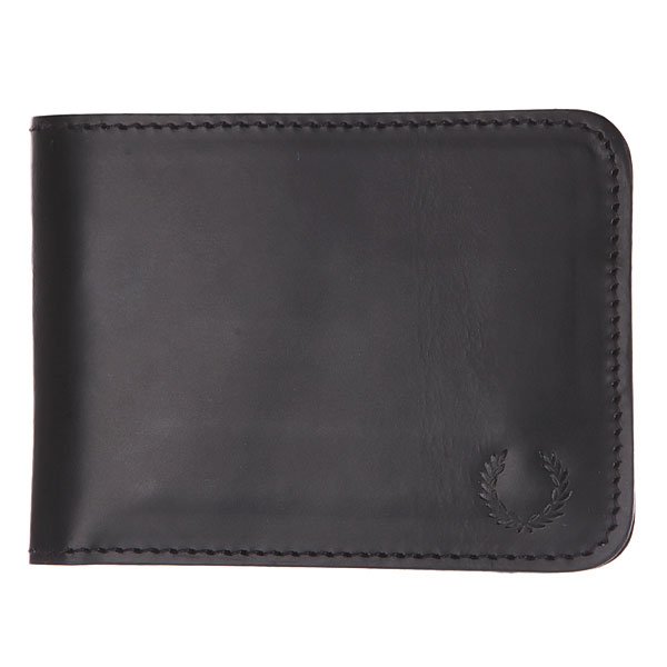 фото Кошелек Fred Perry Leather Billfold Wallet Black