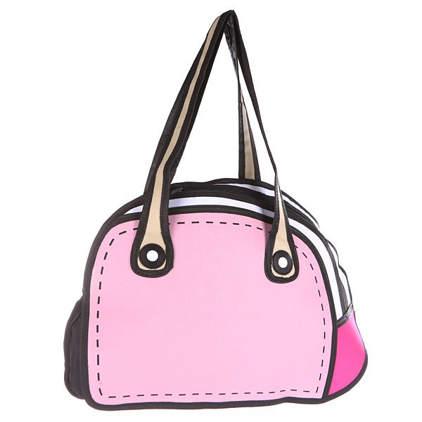 фото Сумка через плечо Jump from paper 2D Pretty Handbag Pink/White/Black