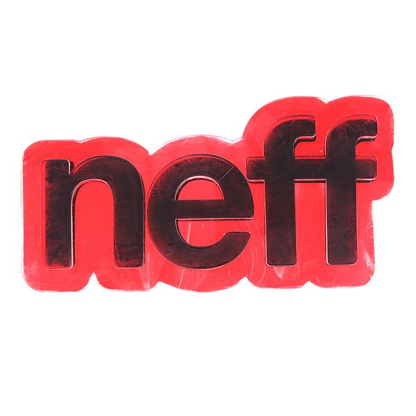 фото Наклейки на сноуборд Neff Logo Black