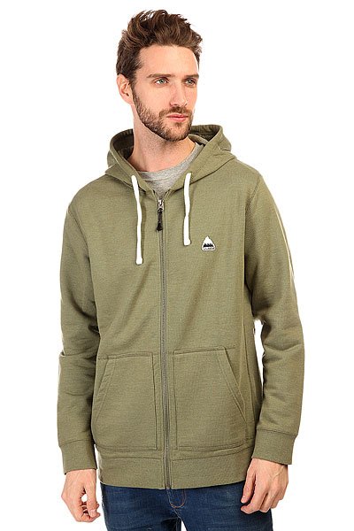 фото Толстовка классическая Burton Roe Hoodie Heather Loam