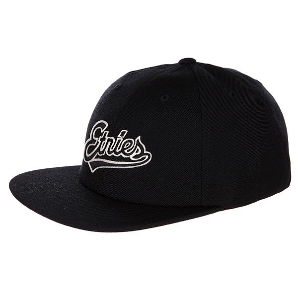 

Бейсболка с прямым козырьком Etnies Tilney Ball Cap Black