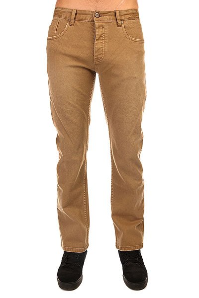 

Джинсы прямые Etnies Z Straight Fit Denim Pant Tobacco