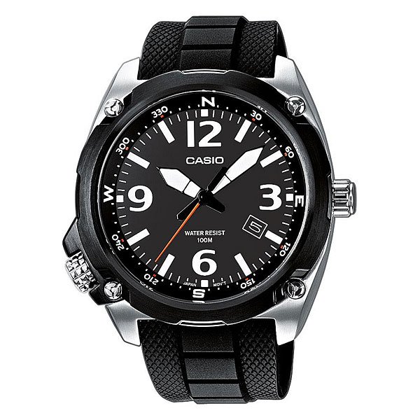 фото Часы Casio Collection Mtf-e001-1a Black/Silver