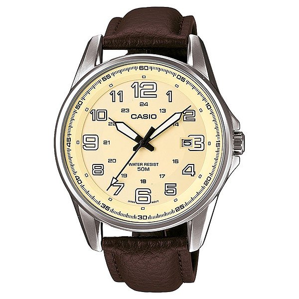 фото Часы Casio Collection Mtp-1372l-9b Silver/Brown