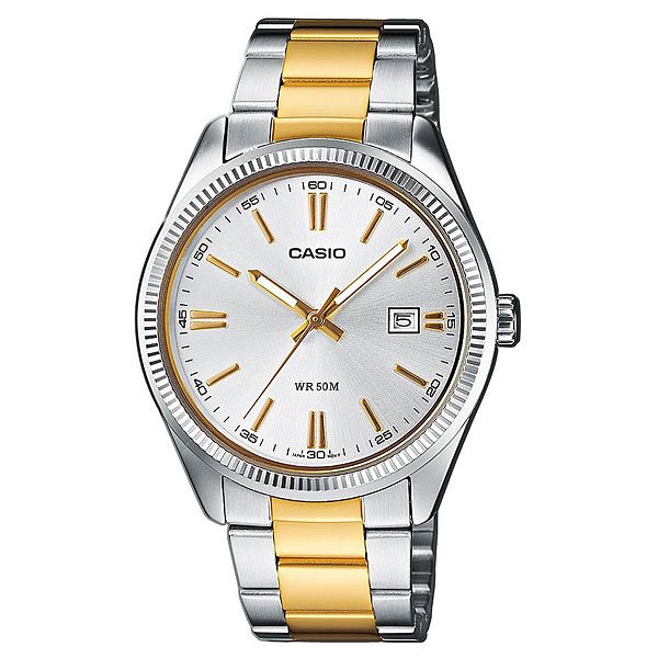 фото Часы Casio Collection Mtp-1302psg-7a Silver/Gold