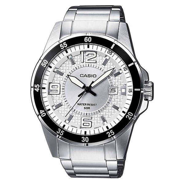 фото Часы Casio Collection Mtp-1291d-7a Silver/Black