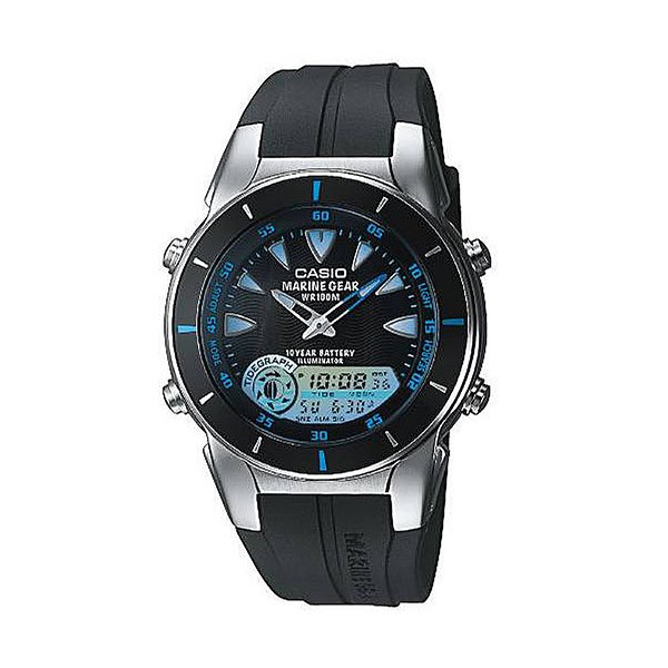 фото Часы Casio Collection Mrp-700-1a Black/Silver