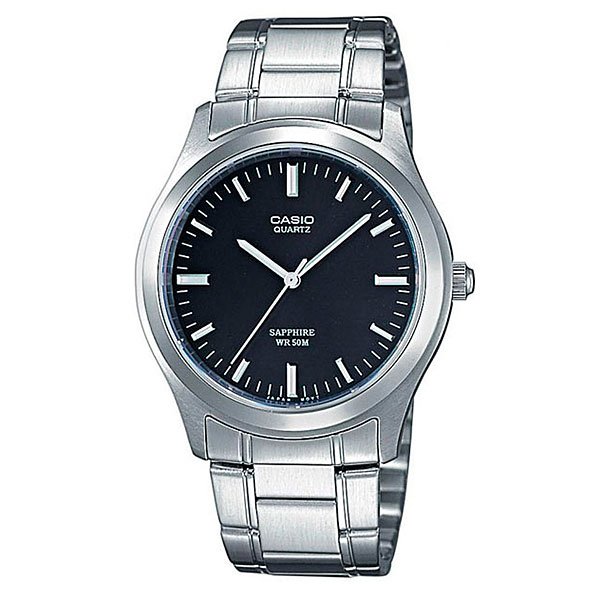 фото Часы Casio Collection Mtp-1200a-1a Silver/Black