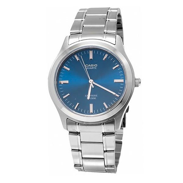 фото Часы Casio Collection Mtp-1200a-2a Silver/Blue