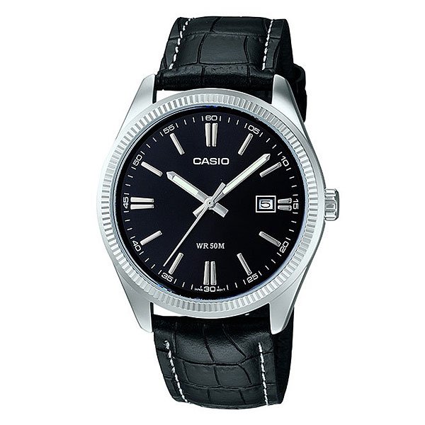 фото Часы Casio Collection Mtp-1302pl-1a Silver/Black