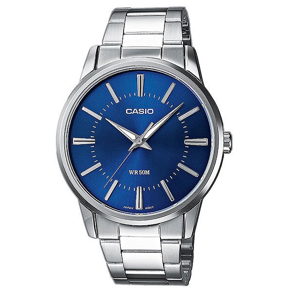 фото Часы Casio Collection Mtp-1303pd-2a Silver/Blue