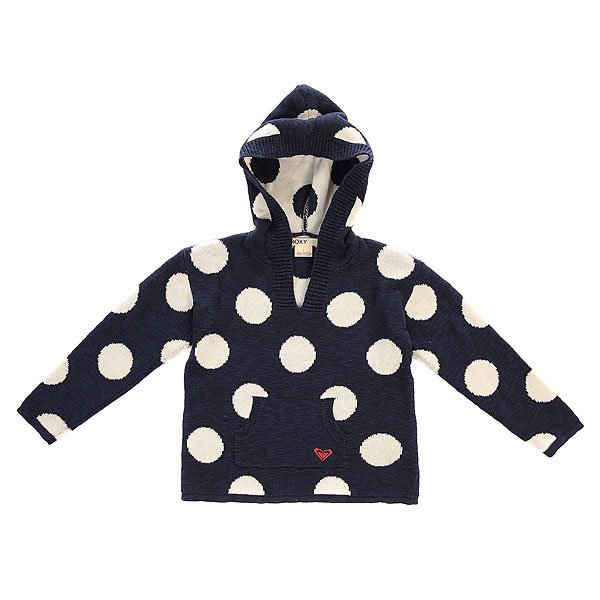 фото Толстовка кенгуру детская Roxy Drop Of Rain K Swtr Ikat Polka Dot