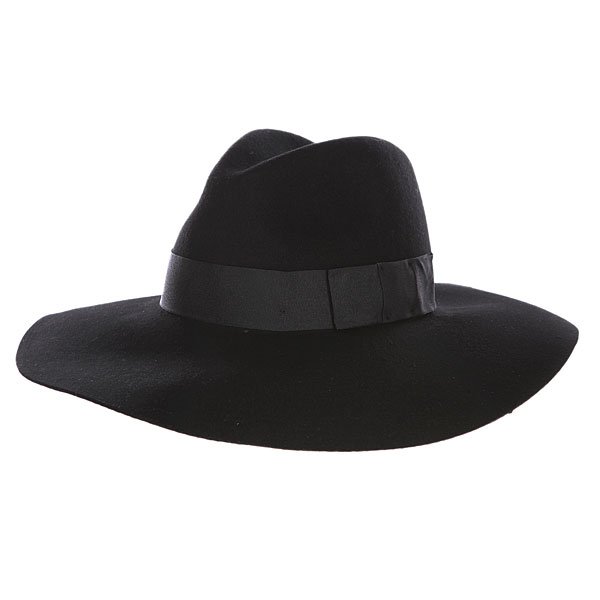 

Шляпа женская Brixton Piper Hat Black/Black