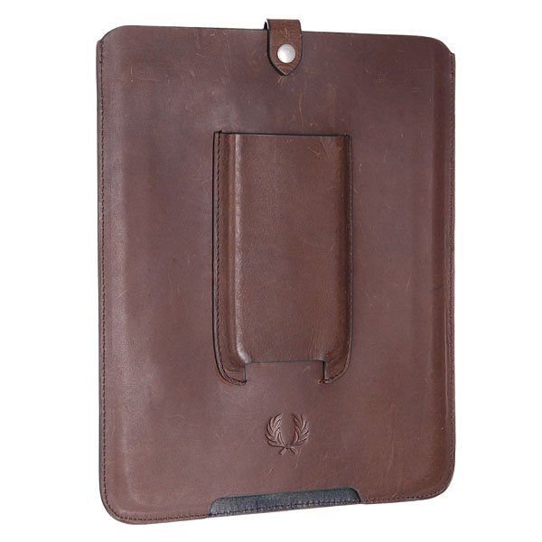 фото Чехол для iPad Fred Perry Leather Tablet Case Brown