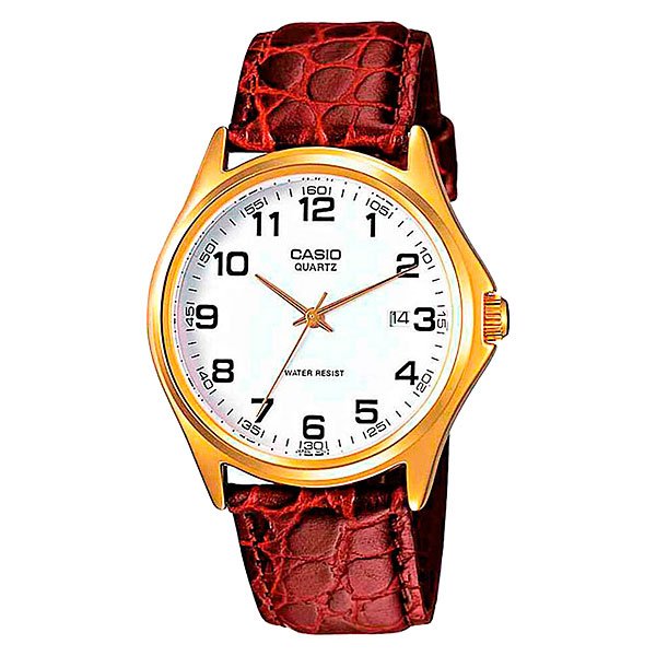 фото Часы Casio Collection Mtp-1188pq-7b Gold/Red