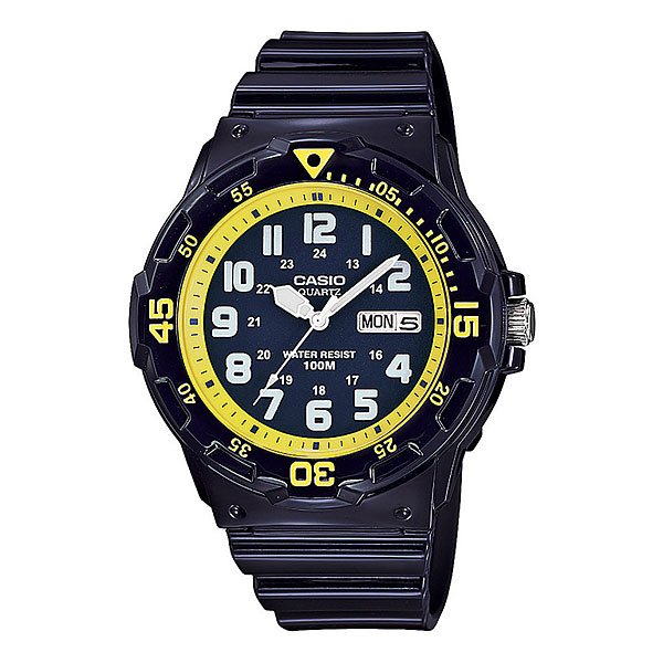 фото Часы Casio Collection Mrw-200hc-2b Navy/Yellow