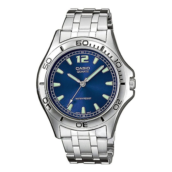 фото Часы Casio Collection Mtp-1258pd-2a Grey/Blue