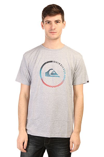 фото Футболка Quiksilver Clasactivecheck Tees Athletic Heather