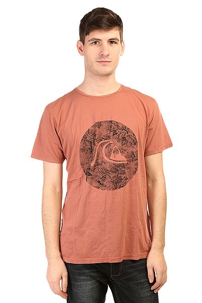 фото Футболка Quiksilver Gardyed Ssunset Tees Mahogany