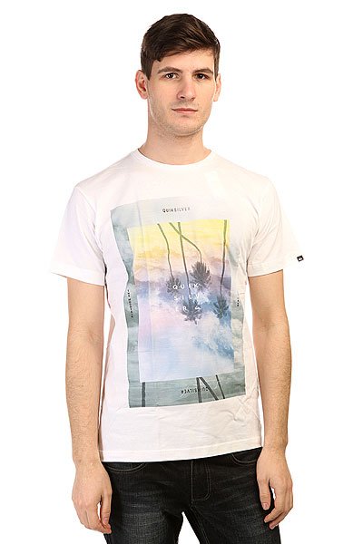 фото Футболка Quiksilver Classic Dark Tees White