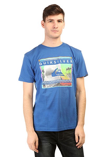 фото Футболка Quiksilver Class Tee Spra You Tees Turkish Sea