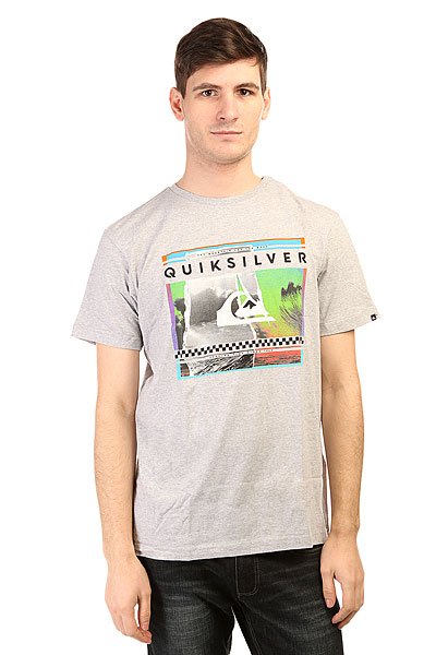 фото Футболка Quiksilver Class Tee Spra You Tees Athletic Heather