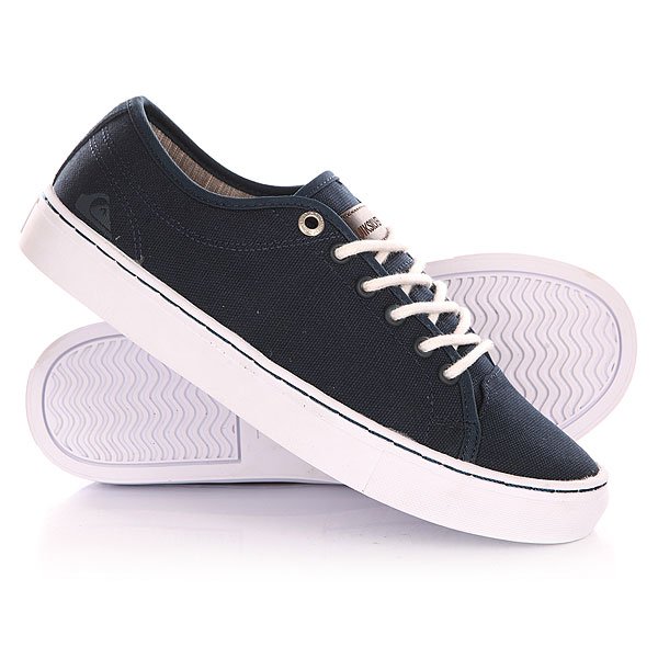 фото Кеды кроссовки низкие Quiksilver Cove Canvas Blue/White