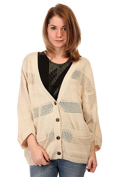 

Кардиган женский Roxy Fluffy Snow Swtr Beige