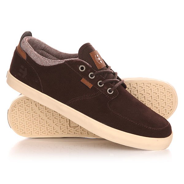 

Кеды кроссовки низкие Etnies Hitch Dark Brown