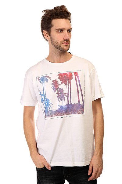 фото Футболка Quiksilver Classic Tee Night Tees White