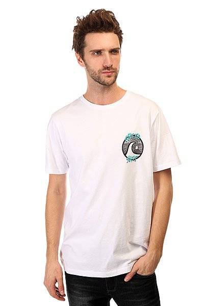 фото Футболка Quiksilver Ghet To surfs Tees White