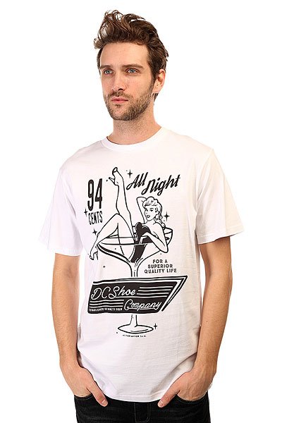 фото Футболка DC Allnighter Tees White