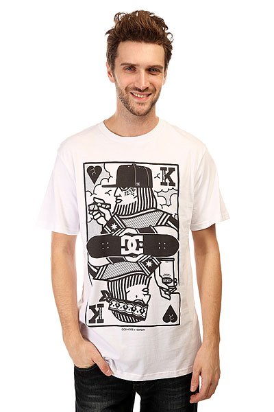 фото Футболка DC 123 Kingcard Tees White