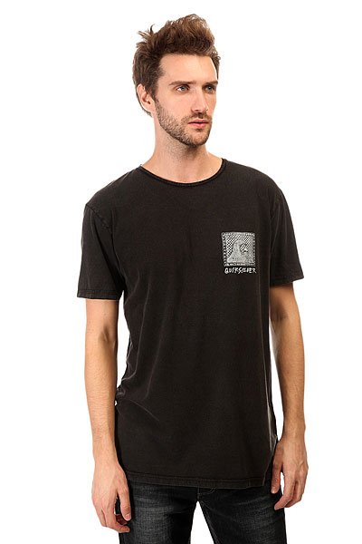 фото Футболка Quiksilver Checker Pasts Tees Black