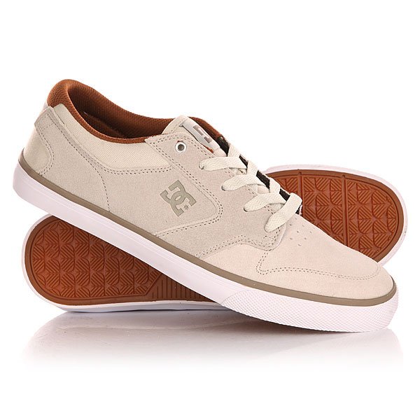 фото Кеды кроссовки низкие DC Argosy Vulc Cream