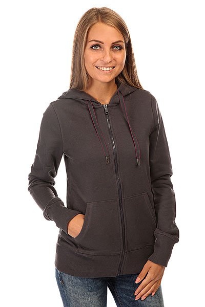 фото Толстовка классическая женская Roxy Throw Down Hood J Otlr Dark Midnight