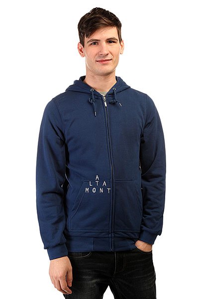 фото Толстовка классическая Altamont Antisec Zip Fleece Royal