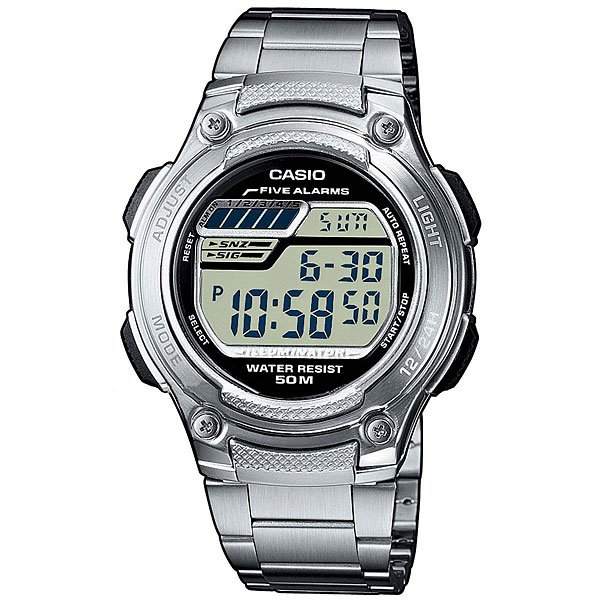 фото Электронные часы Casio Collection W-211d-1a Silver