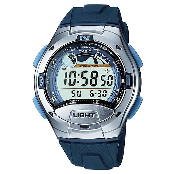 фото Электронные часы Casio Collection W-753-2a Grey/Blue