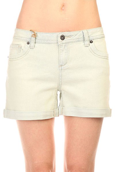 фото Шорты джинсовые женские Zoo York Walkabout Shorts Kara Light Wash