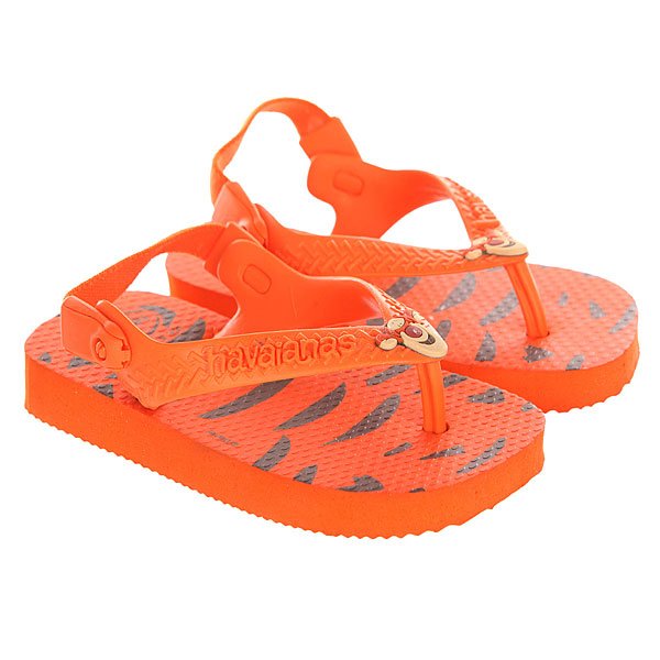 фото Шлепанцы детские Havaianas Disney Classics Orange/Black