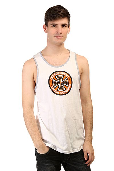 фото Майка Independent Colored T/C Tank White/Athletic Heather