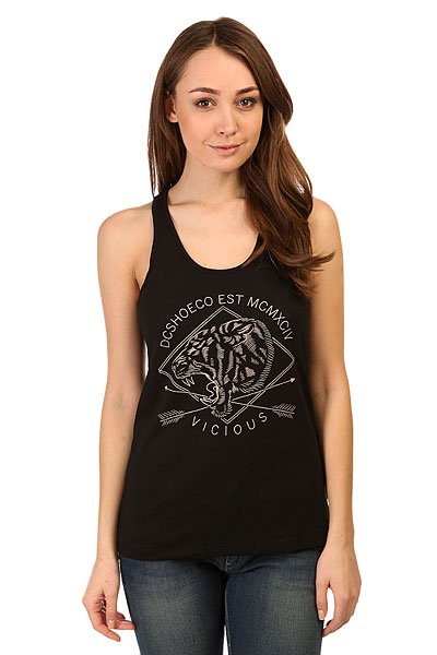 фото Майка женская DC Vicious Tank Tees Black