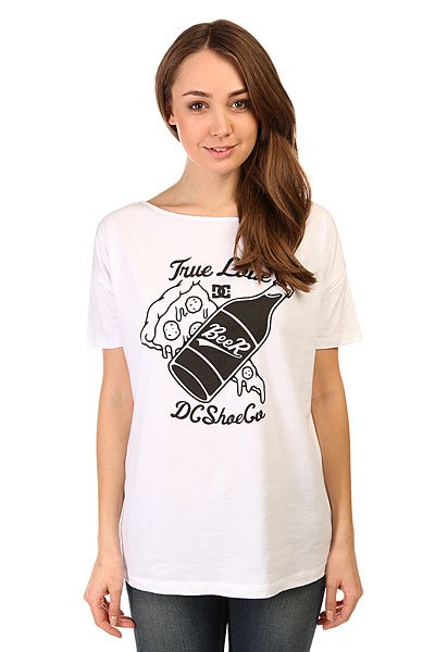 фото Футболка женская DC Tchonga Loose 2 Tees White