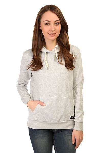 фото Толстовка кенгуру женская DC Pentict Otlr Light Heather Grey