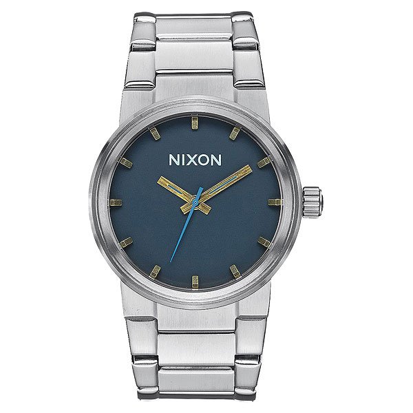 фото Кварцевые часы Nixon Cannon Navy/Brass