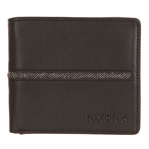 фото Кошелек Nixon Coastal Bi-Fold Zip Wallet Black